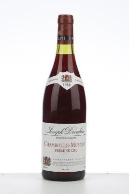 CHAMBOLLE MUSIGNY 1 ER CRU 1988 - Joseph Drouhin - 1 Bottle