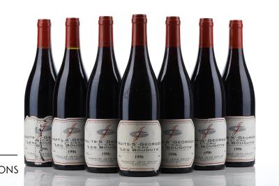 NUITS ST GEORGES LES BOUDOTS 1996 - Jean Grivot - 7 Bottles