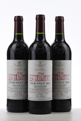 VEGA SICILIA VALBUENA 5 2012 - Vega Sicilia - 3 Bottles