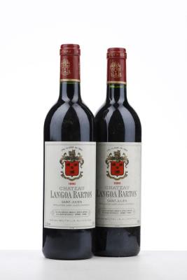 LANGOA BARTON 1990 - Mc - 2 Bottles