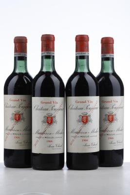 POUJEAUX 1966 - Mc - 4 Bottles