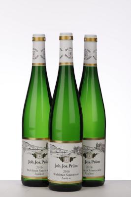 RIESLING WEHLENER SONNENUHR AUSLESE 2016 - JJ Prum - 3 Bottles