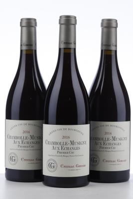 CHAMBOLLE MUSIGNY AUX ECHANGES 2016 - Camille Giroud - 3 Bottles