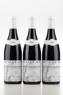 GEVREY CHAMBERTIN VIEILLES VIGNES 2005 - Bernard Dugat-Py - 3 Bottles