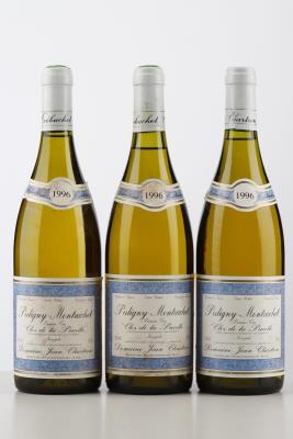 PULIGNY MONTRACHET CLOS DE LA PUCELLE 1996 - Jean Chartron - 3 Bottles