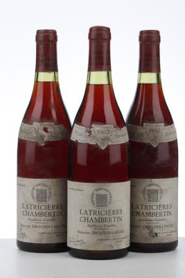 LATRICIERES CHAMBERTIN 1982 - Drouhin Laroze - 3 Bottles