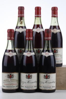 CROZES HERMITAGE 1970 - Paul Jaboulet - 6 Bottles