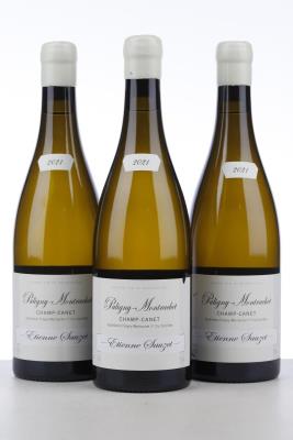 PULIGNY MONTRACHET CHAMP CANET 2021 - Etienne Sauzet - 3 Bottles
