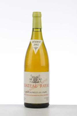 CHATEAUNEUF DU PAPE BLANC RAYAS 2002 - Reynaud - 1 Bottle