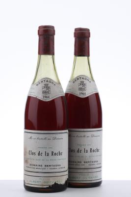 CLOS DE LA ROCHE 1964 - Bertagna - 2 Bottles