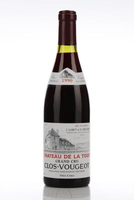 CLOS VOUGEOT 1990 - Chateau de La Tour - 1 Bottle