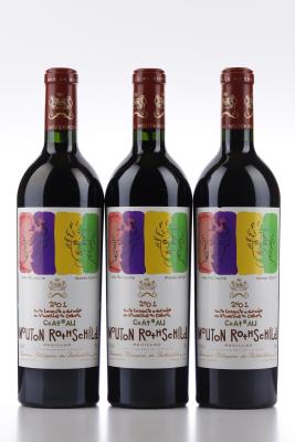 MOUTON ROTHSCHILD 2001 - Mc - 3 Bottles
