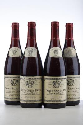 MOREY ST DENIS CLOS DES ORMES 2009 - Louis Jadot - 4 Bottles