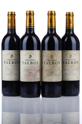 TALBOT 1996 - 4 Bottles