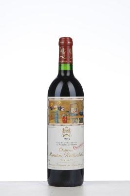 MOUTON ROTHSCHILD 1991 - Mc - 1 Bottle