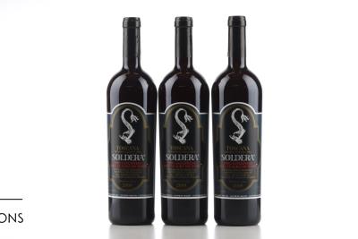 100% SANGIOVESE CASE BASSE 2009 - Soldera - 3 Bottles