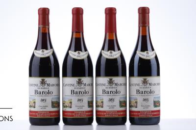 BAROLO 1982 - Marchesi di Barolo - 8 Bottles