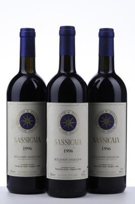 SASSICAIA 1996 - Tenuta San Guido - 3 Bottles