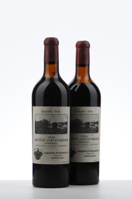 CERTAN GIRAUD 1962 - Hanappier Peyrelongue - 2 Bottles