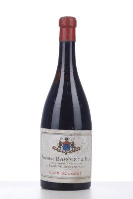 CLOS VOUGEOT 1953 - Arthur Barolet - 1 Bottle