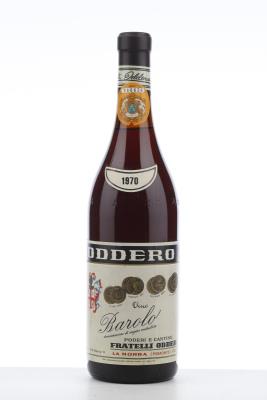 BAROLO 1970 - Oddero - 1 Bottle