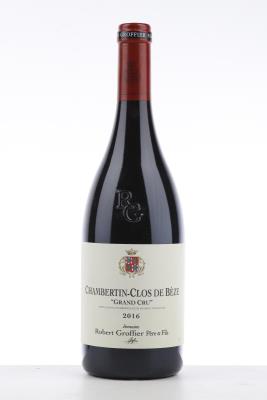 CHAMBERTIN CLOS DE BEZE 2016 - Robert Groffier - 1 Bottle