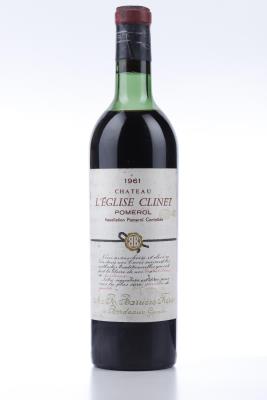EGLISE CLINET 1961 - Barrière - 1 Bottle