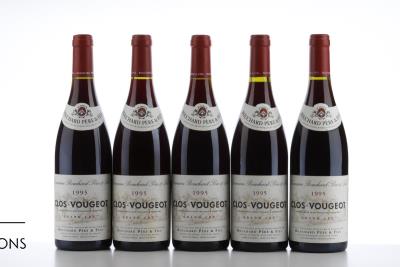 CLOS VOUGEOT 1995 - Bouchard - 9 Bottles