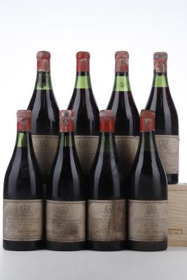 CHATEAUNEUF DU PAPE 1957 - Jean Nony - 8 Bottles