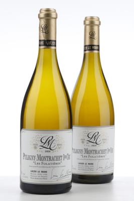 PULIGNY MONTRACHET LES FOLATIERES 2020 - Lucien Le Moine - 2 Bottles