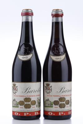 BAROLO 1943 - Marchesi di Barolo - 2 Bottles