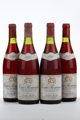 VOSNE ROMANEE LES BEAUX MONTS 1985 - Georges Noellat - 4 Bottles