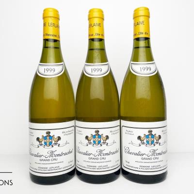 CHEVALIER MONTRACHET 1999 - Domaine Leflaive - 3 Bottles