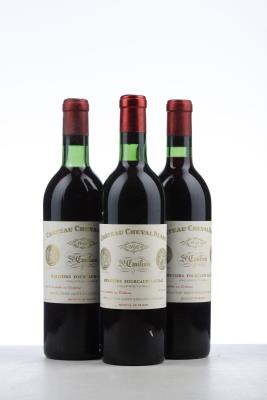 CHEVAL BLANC 1968 - Mc - 3 Bottles