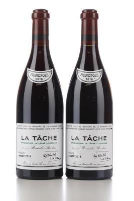 LA TACHE 2016 - Domaine de la Romanee Conti - 2 Bottles