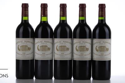CHATEAU MARGAUX 1996 - 5 Bottles