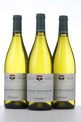 PULIGNY MONTRACHET 2017 - Jacques Carillon - 3 Bottles