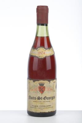 NUITS ST GEORGES 1974 - Andre Coquard - 1 Bottle