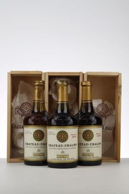 CHATEAU CHALON 1979 - Auguste Pirou - 3 Bottles - Owc 1
