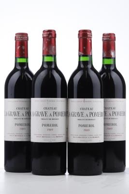 LA GRAVE A POMEROL 1989 - Mc - 4 Bottles