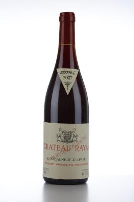 CHATEAUNEUF DU PAPE RAYAS Reynaud 2007 - 1 Bottle