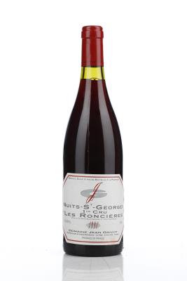 NUITS ST GEORGES LES RONCIERES 1990 - Jean Grivot - 1 Bottle