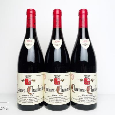 CHARMES CHAMBERTIN 2009 - Armand Rousseau - 3 Bottles