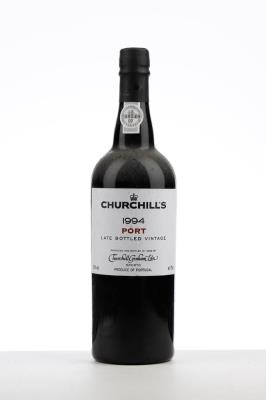 CHURCHILL'S LATE BOTTELD VINTAGE PORT 1994 - Churchill - Bottled in 1999 - 1 Bottle