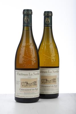 CHATEAUNEUF DU PAPE BLANC LA NERTHE 1997 - Chateau La Nerthe - 2 Bottles
