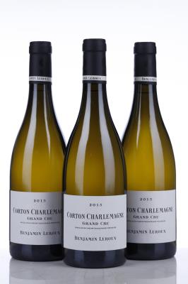 CORTON CHARLEMAGNE 2013 - Benjamin Leroux - 3 Bottles