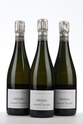 JACQUES SELOSSE BRUT INITIAL NV - Jacques Selosse - 3 Bottles