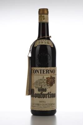 BAROLO MONFORTINO RISERVA 1958 - Giacomo Conterno - 1 Bottle