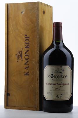 KANONKOP CABERNET SAUVIGNON 1991 - Kanonkop Cellars - 1 x 3,000Ltr - Owc 1