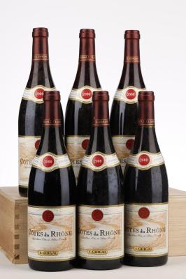 COTES DU RHONE 2000 - Guigal - 6 Bottles
